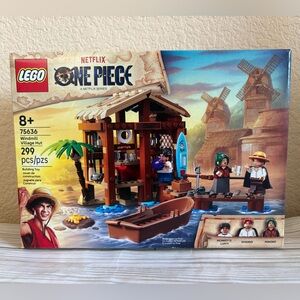 🛖LEGO One Piece Windmill Village Hut Set